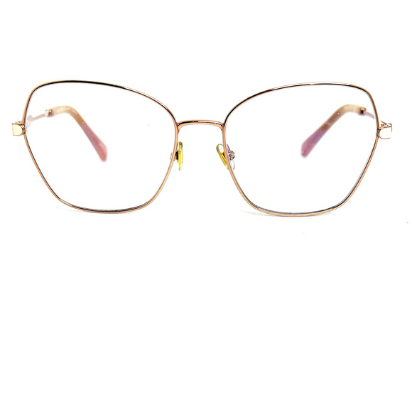 Kate Spade Zeena/G 0AU2 Red Gold Geometric Women's Eyeglasses H17943